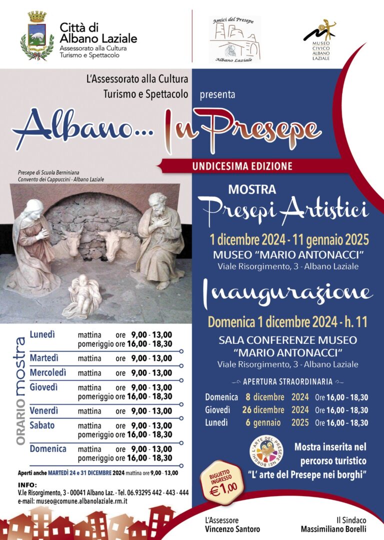 Mostra Virtuale:Albano…in presepe 2025!
